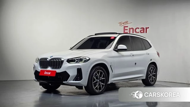 BMW X3 (G01) 2022 Белый из Кореи
