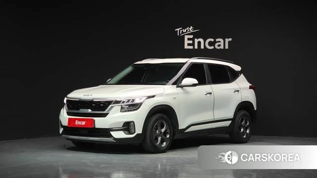 Kia Seltos 2022 Белый из Кореи