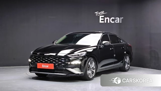 Kia K8 2021 Черный из Кореи