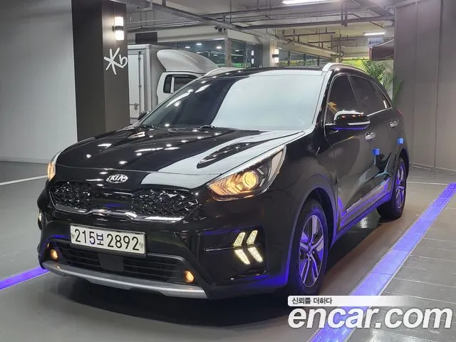 Kia The New Niro 2020 Черный из Кореи