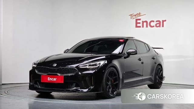 Kia Stinger 2019 Черный из Кореи