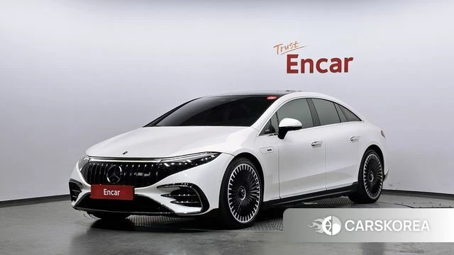 Mercedes-Benz EQS V297 2022 Белый из Кореи