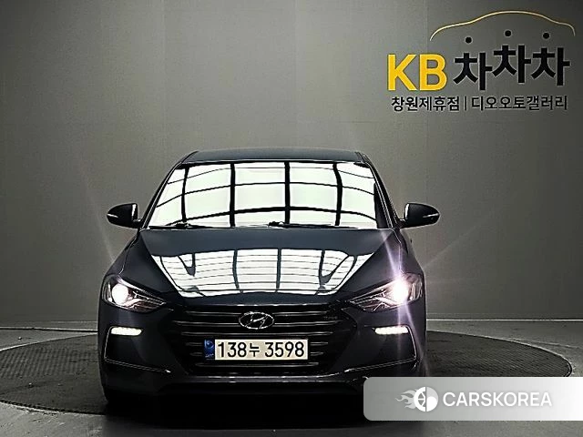 Hyundai Avante AD 2018 Серый из Кореи