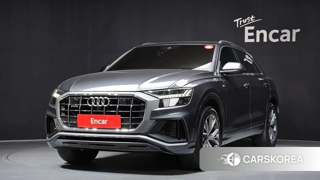 Audi Q8 (4M) 2021 Серый из Кореи