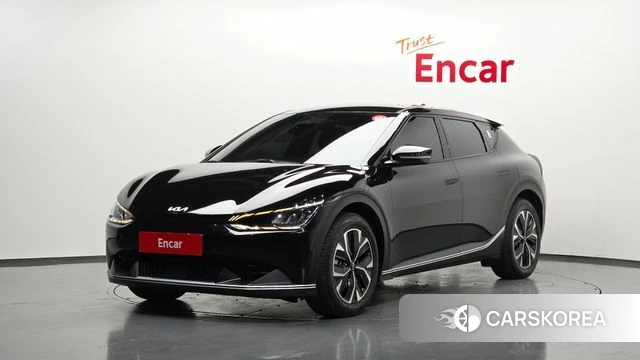 Kia EV6 2022 Черный из Кореи