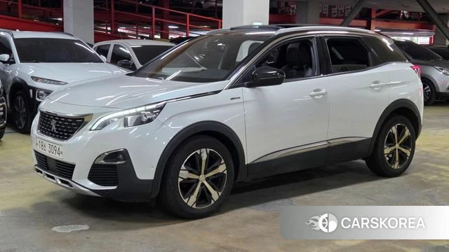 Peugeot 3008 second generation 2018 Белый из Кореи