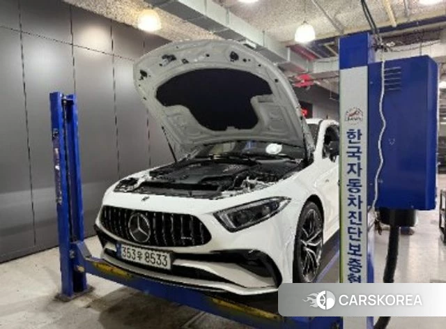 Mercedes-Benz CLS-Class C257 2023 Белый из Кореи