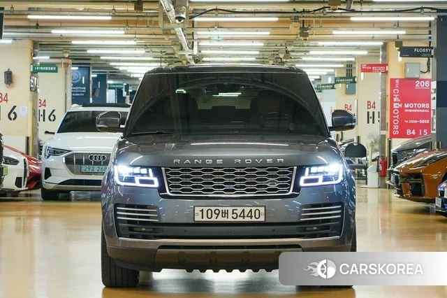 Land Rover Range Rover 4th Generation 2018 Серый из Кореи