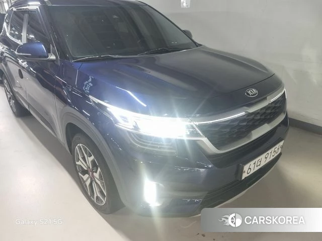 Kia Seltos 2019 Синий из Кореи