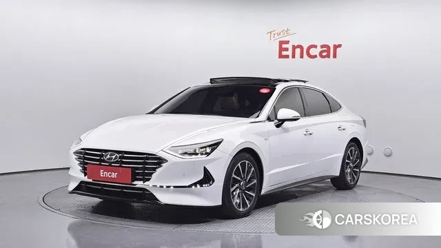 Hyundai Sonata (DN8) 2019 Белый из Кореи