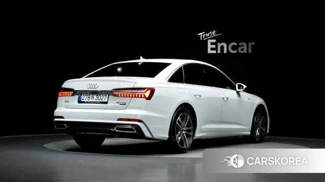 Audi A6 (C8) 2023 Белый из Кореи