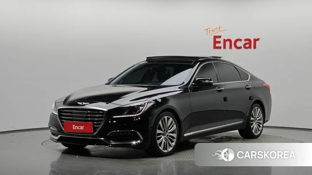 Genesis G80 2018 Черный из Кореи