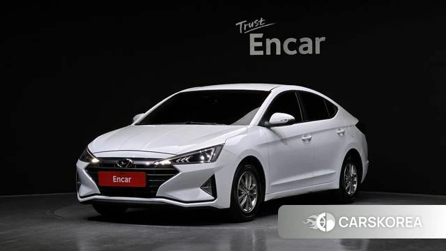 Hyundai The New Avante AD 2019 Белый из Кореи