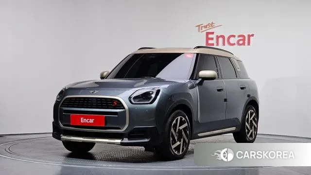 Mini Cooper S Countryman 2024 Небесно-голубой из Кореи