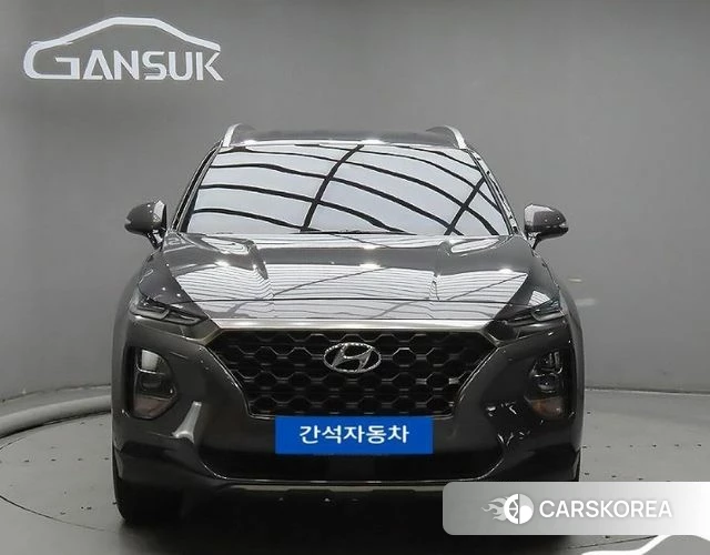 Hyundai Santa Fe TM 2018 Серый из Кореи