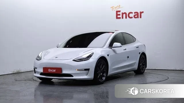 Tesla Model 3 2020 Белый из Кореи