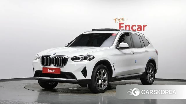 BMW X3 (G01) 2022 Белый из Кореи