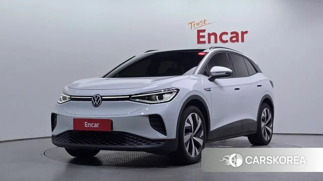 Volkswagen ID.4 2023 Белый из Кореи