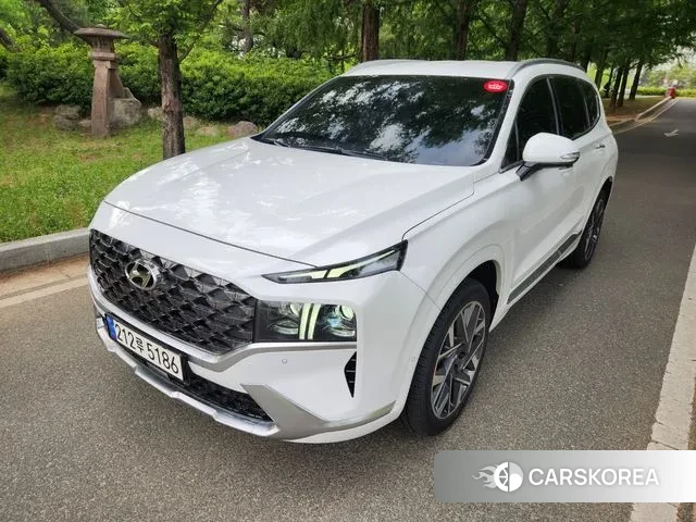 Hyundai The New Santa Fe 2020 Белый из Кореи