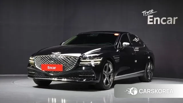 Genesis G80 (RG3) 2021 Черный из Кореи