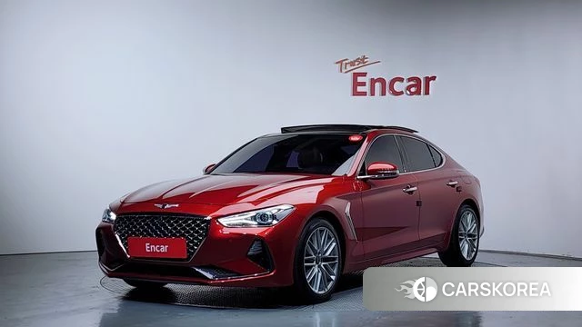 Genesis G70 2018 Красный из Кореи