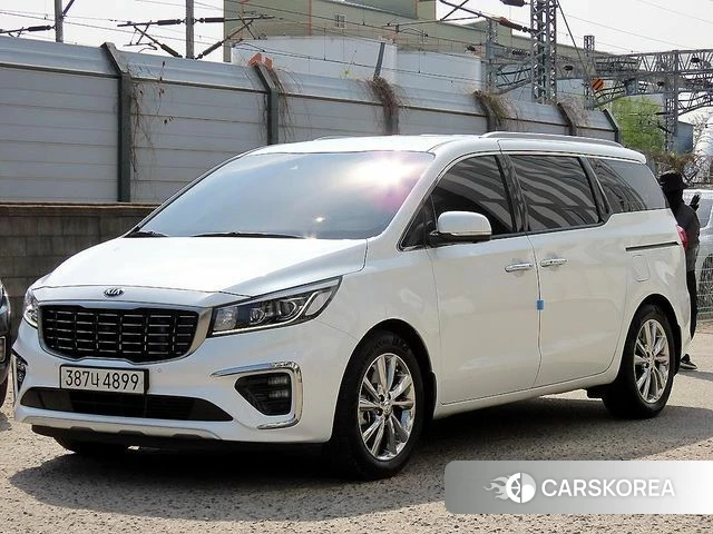 Kia The New Carnival 2019 Белый из Кореи