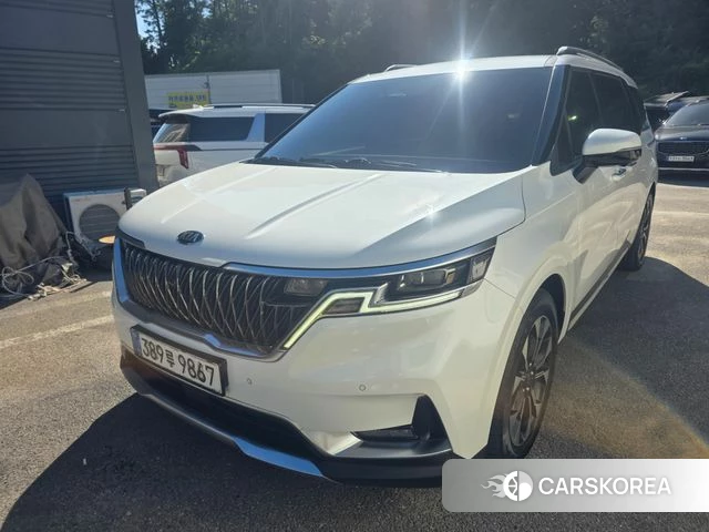 Kia Carnival 4th generation 2021 Белый из Кореи
