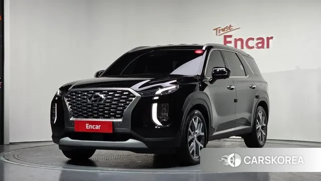 Hyundai Palisade 2021 Черный из Кореи