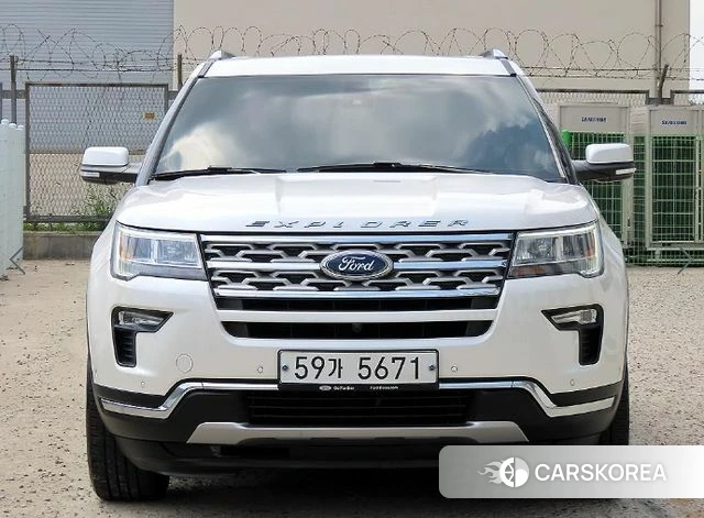 Ford Explorer 2018 Белый из Кореи