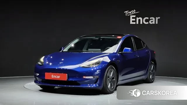 Tesla Model 3 2022 Синий из Кореи