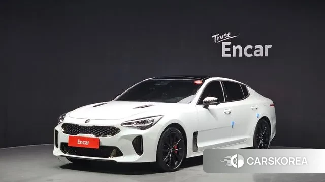 Kia Stinger Meister 2022 Белый из Кореи