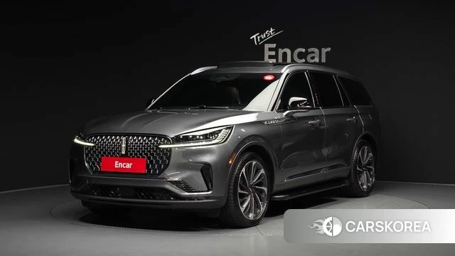 Lincoln Aviator 2nd generation 2025 Серый из Кореи