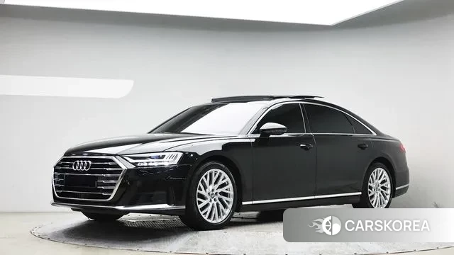 Audi A8 (D5) 2021 Черный из Кореи