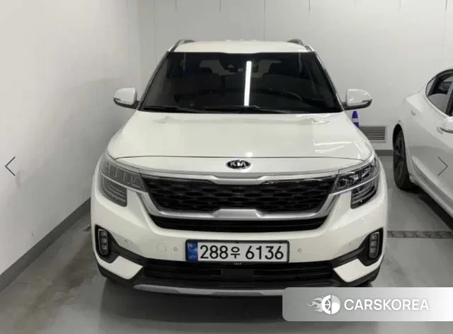 Kia Seltos 2019 Белый из Кореи