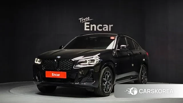 BMW X4 (G02) 2023 Черный из Кореи