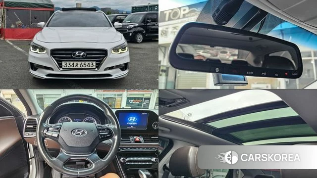 Hyundai Grandeur IG 2018 Белый из Кореи