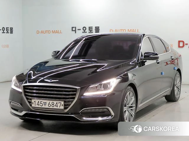 Genesis G80 2018 Черный из Кореи