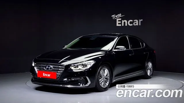 Hyundai Grandeur IG 2018 Черный из Кореи