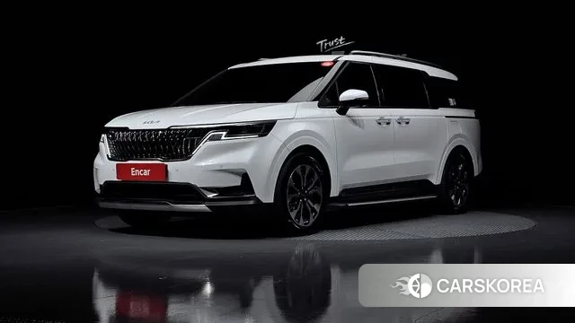 Kia Carnival 4th generation 2023 Белый из Кореи