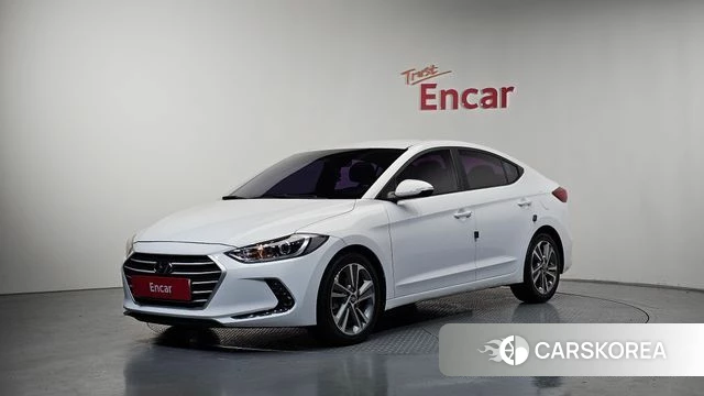 Hyundai Avante AD 2018 Белый из Кореи