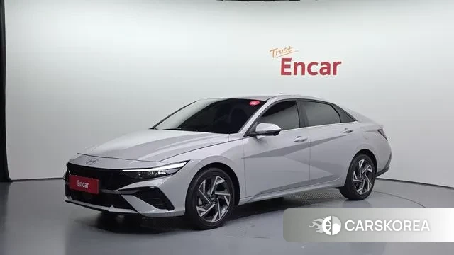 Hyundai The New Avante (CN7) 2025 Серебристо-серый из Кореи
