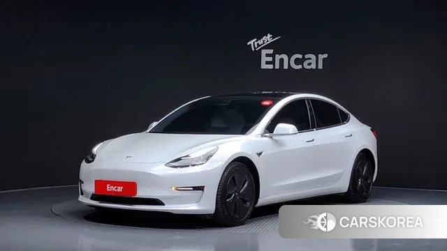 Tesla Model 3 2020 Белый из Кореи