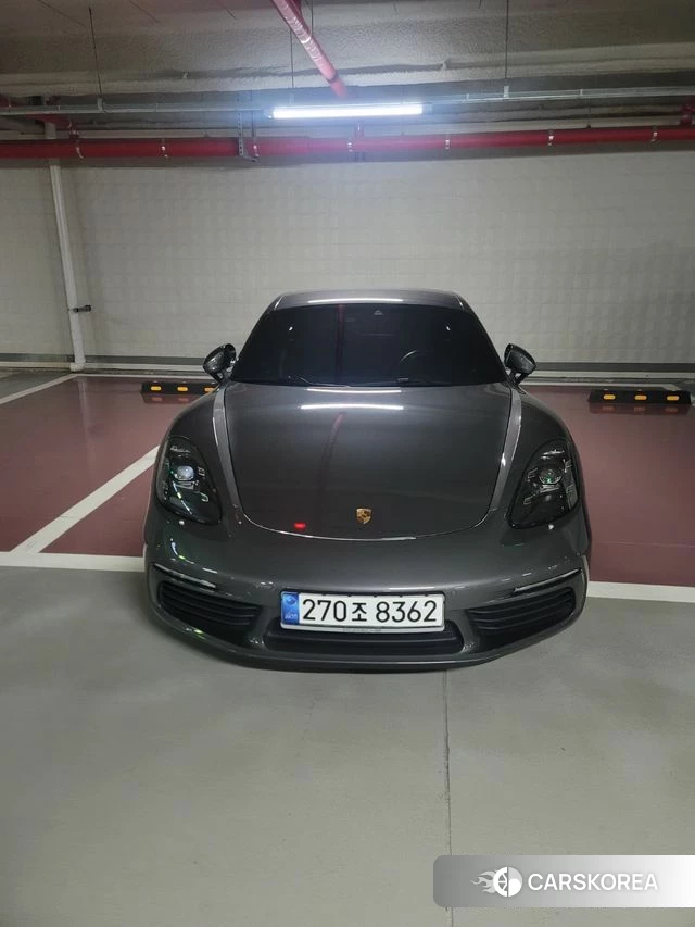 Porsche 718 Boxster 2020 Серый из Кореи