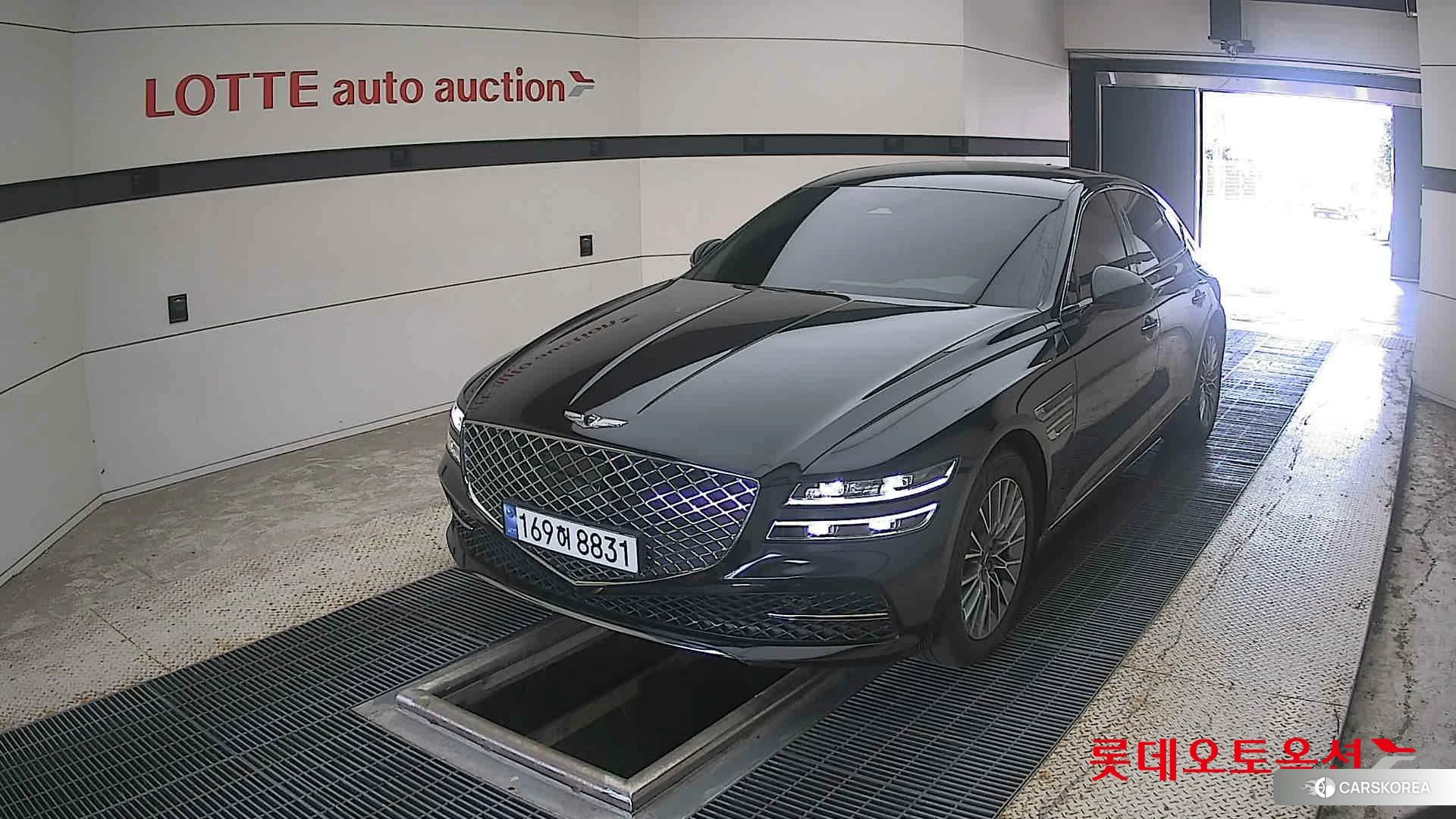 Hyundai G80 2022 Beekblack из Кореи