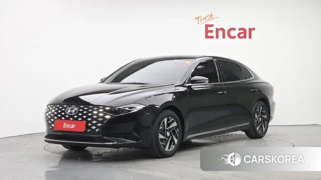 Hyundai The New Grandeur IG Hybrid 2021 Черный из Кореи