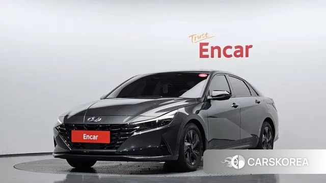 Hyundai Avante (CN7) 2021 Серый из Кореи