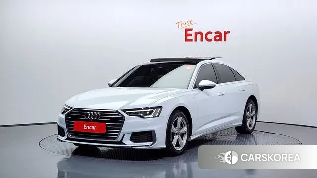 Audi A6 (C8) 2021 Белый из Кореи