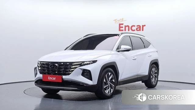 Hyundai Tucson Hybrid (NX4) 2022 Белый из Кореи