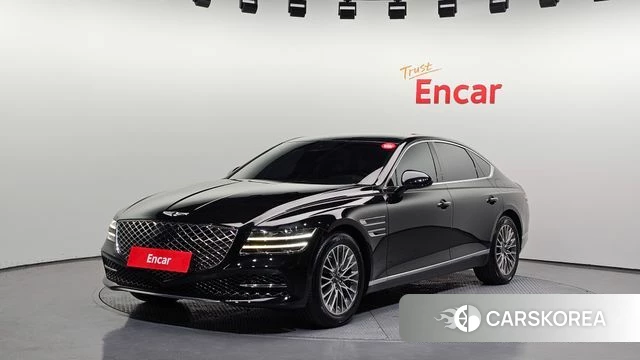 Genesis G80 (RG3) 2021 Черный из Кореи