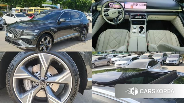 Genesis GV80 2024 Зеленый из Кореи